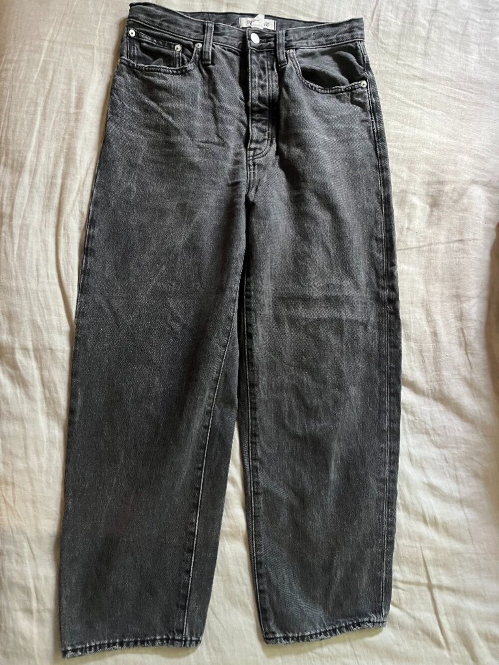 Madewell Black Balloon Jeans